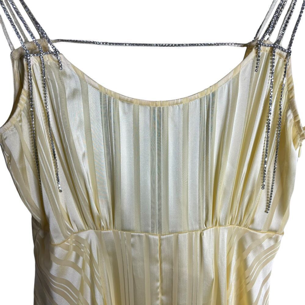 LoveShackFancy Darralis Maxi Dress Soft Yellow Size 6 - Picture 8 of 10